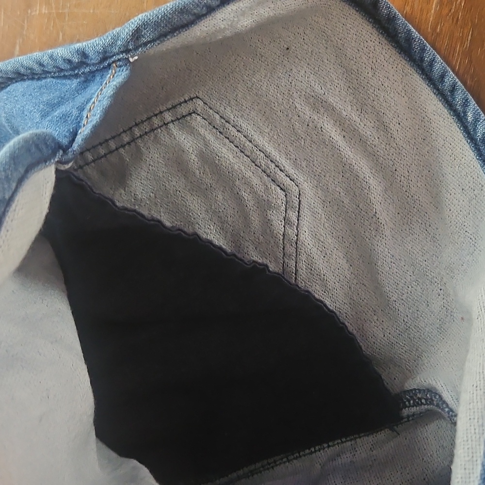 Denim Drawstring Women’s Shorts - Blue Jean - Picture 5 of 9